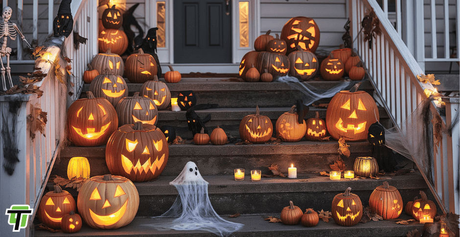 ECO-FRIENDLY LAST-MINUTE HALLOWEEN DECOR